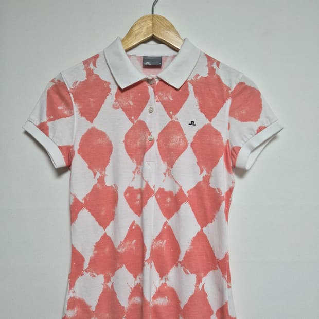 제이린드버그J.lindeberg 아가일 골프 카라티셔츠 - T123