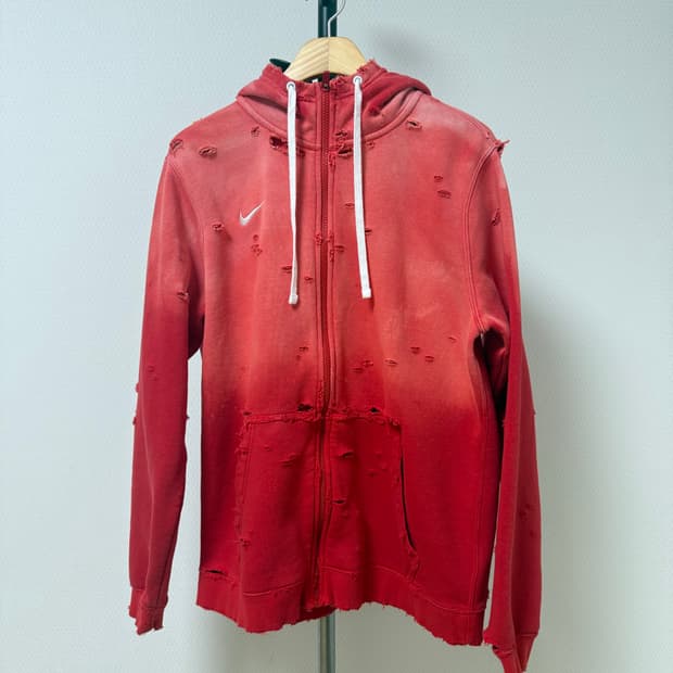 나이키 빈티지 후드 집업(기모)