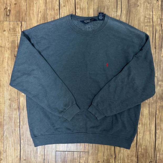 빈티지 폴로 맨투맨