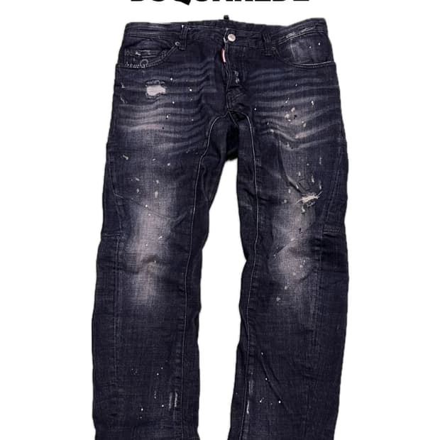 (48) 디스퀘어드2 다크블루 바이커진