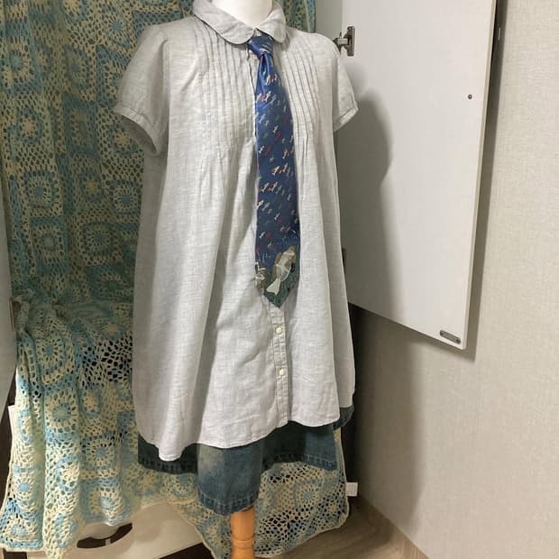 빈티지 물고기 넥타이