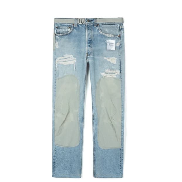 새티스파이 리바이스 에이지드블루 연청 Satisfy Levis Denim