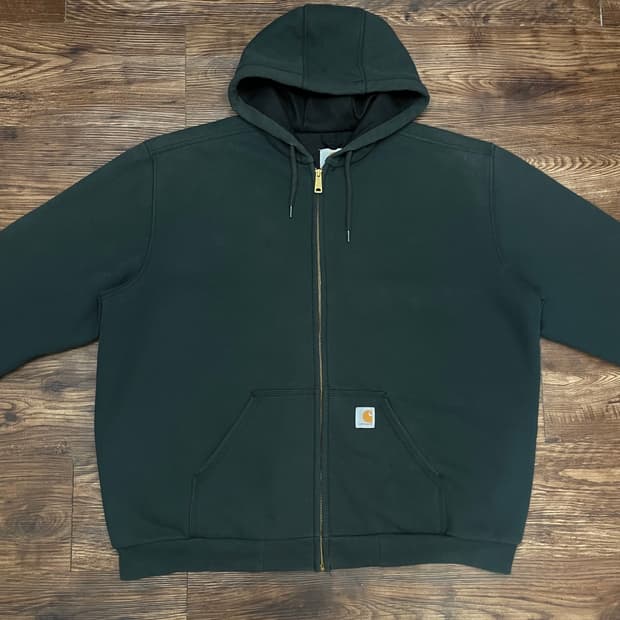 칼하트 레인디펜더 써멀 후드집업