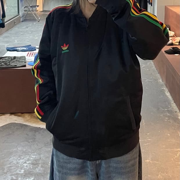 아디다스 자메이카 봄버 트랙 자켓 H2437