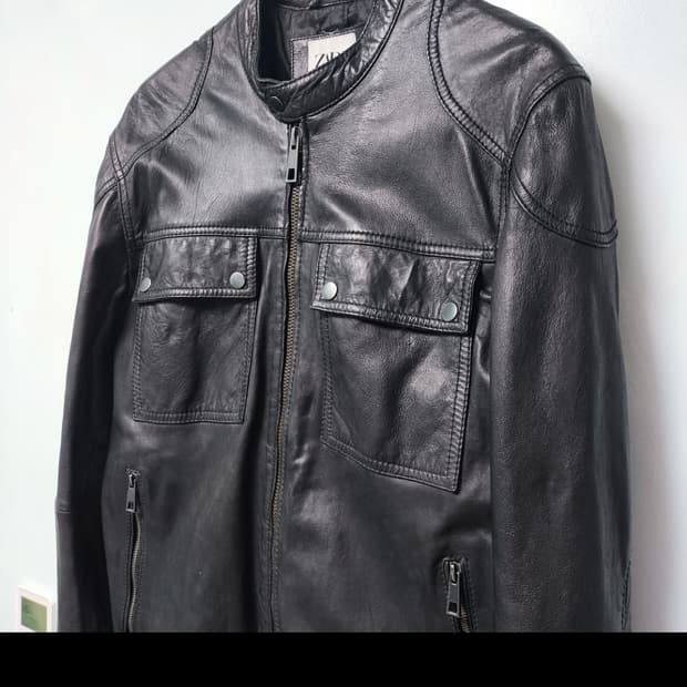 자라 양가죽자켓
