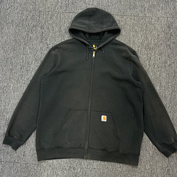 빈티지 칼하트 후드집업 