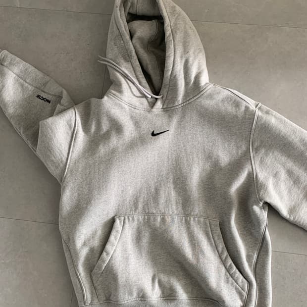 나이키 녹타 후드티 (회색)