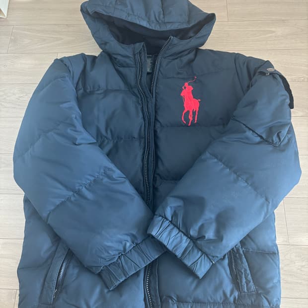 빈티지 폴로 빅포니 패딩