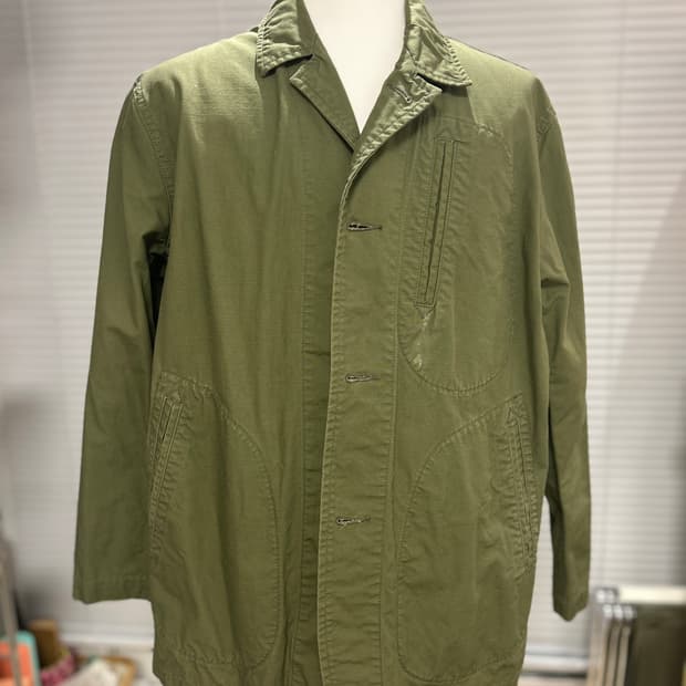 NEEDLES 니들즈 올리브 커버올 자켓 S