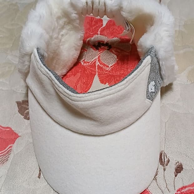 데상트골프 방한썬캡 56