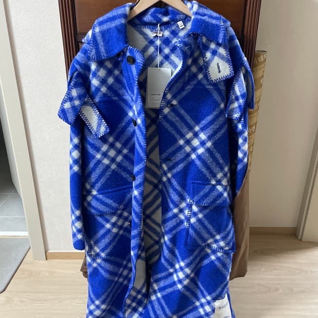 버버리 울 코트