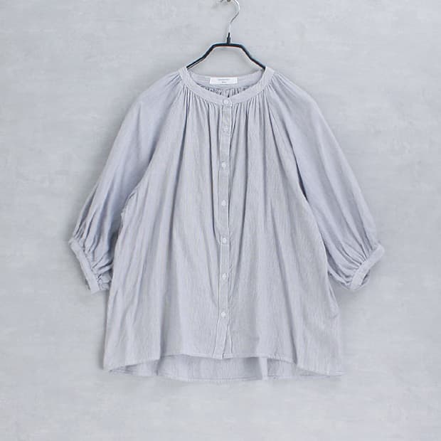 Samansa Mos2 _ gather shirt S6367