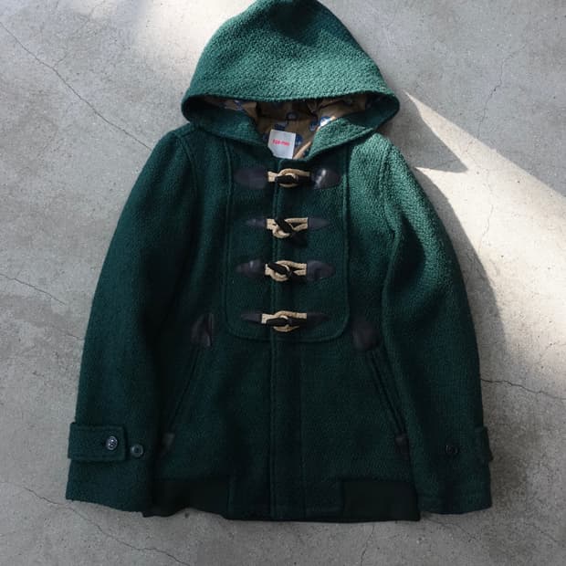 Ne-net 2way zip up duffle coat