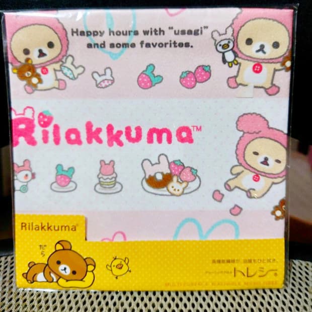 코리락쿠마 딸기 안경닦이, 코리락쿠마 우사기 클리너, 코리락쿠마우사기