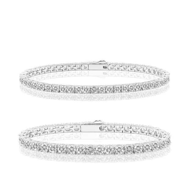 아이스볼 아이스 테니스 팔찌 4mm M 18cm 남성용