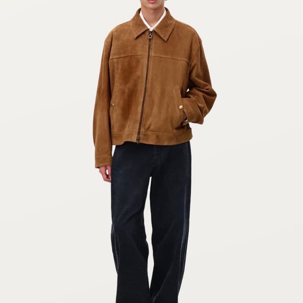 24FW 솔리드옴므 카멜 스웨이드 자켓 52