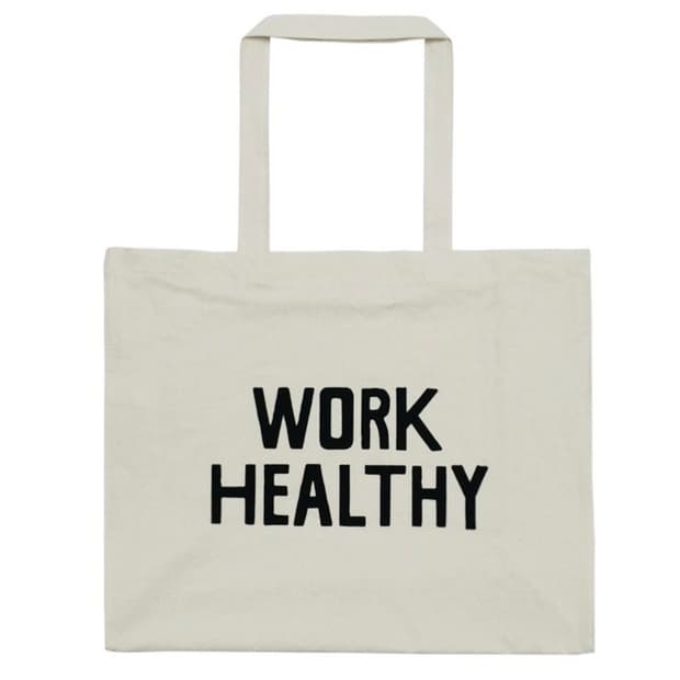 컬렉트 피시스 워크 헬시 마켓 백 에코백 가방 토트백