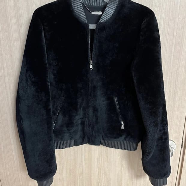 엘리타하리 리얼 퍼 가죽 자켓 S/M