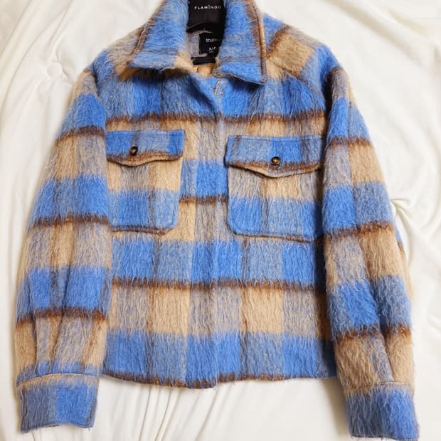 스튜디오 랩 모헤어 반코트