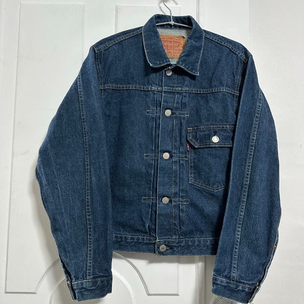 리바이스 1세대 70502XX 셀비지 데님 트러커자켓