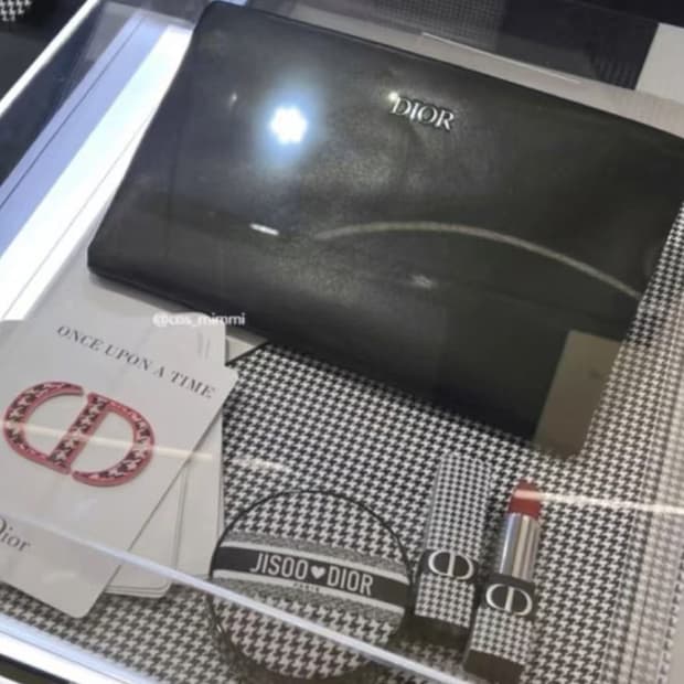 디올 뉴록 파우치 겸 클러치