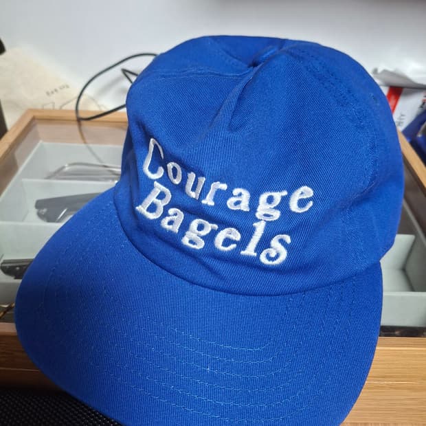 Courage Bagels 볼캡 블루