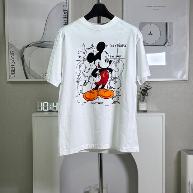 90s Disney 미키마우스 티셔츠