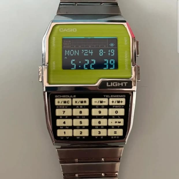 (급전) 카시오 데이터뱅크 dbc- 1500 (희귀색상)