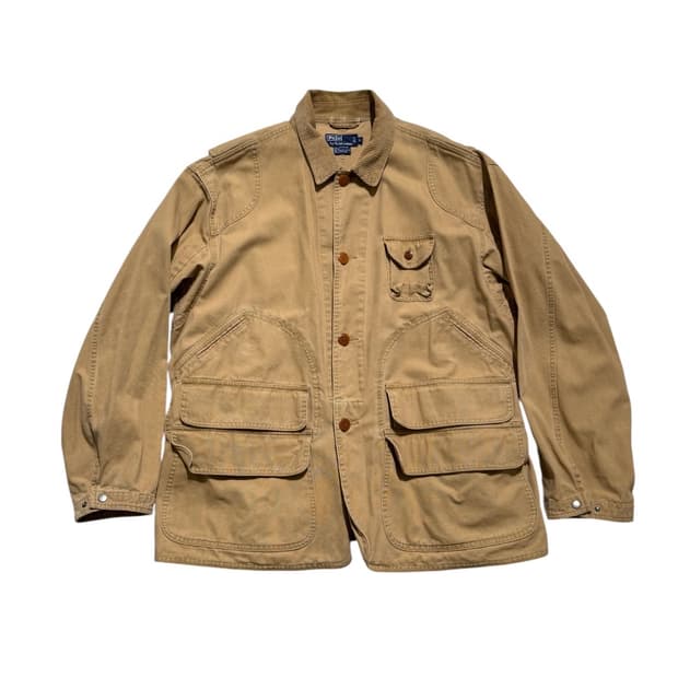 폴로 랄프 로렌 90's 모호크 덕 캔버스 헌팅 자켓