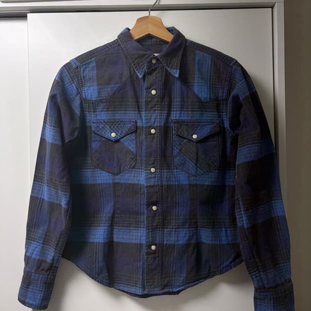 리바이스 플란넬 웨스턴 셔츠