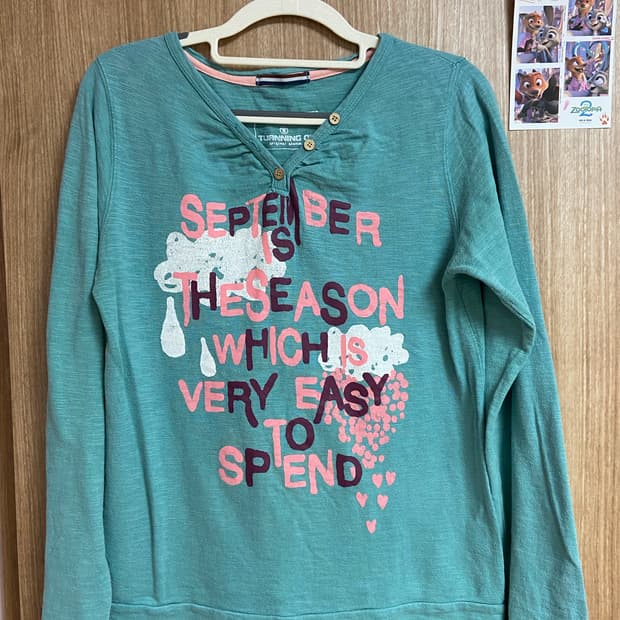 재팬 빈티지 민트 롱슬리브