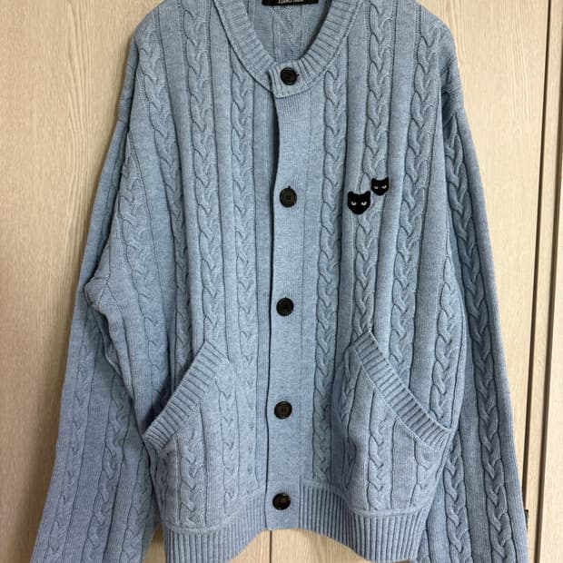 송지오옴므 지제로 가디건 M사이즈 새상품