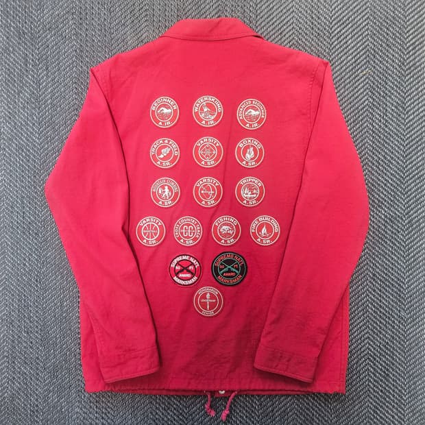 슈프림 패치 코치자켓 L