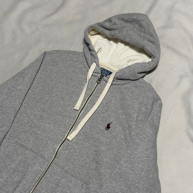 S 폴로랄프로렌 그레이 후드집업