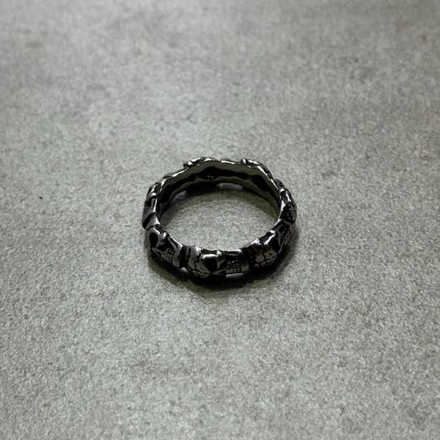 Simple skull ring- 심플 스컬 반지