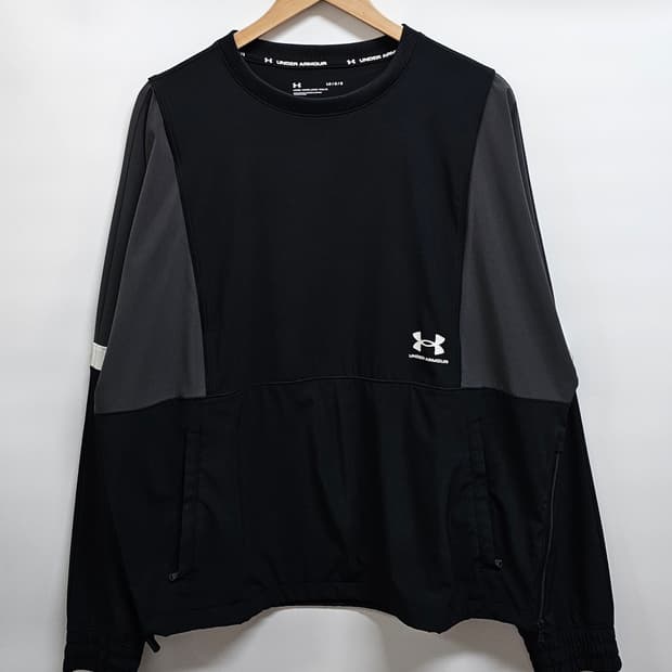 언더아머 웜업 우븐 크루탑 L