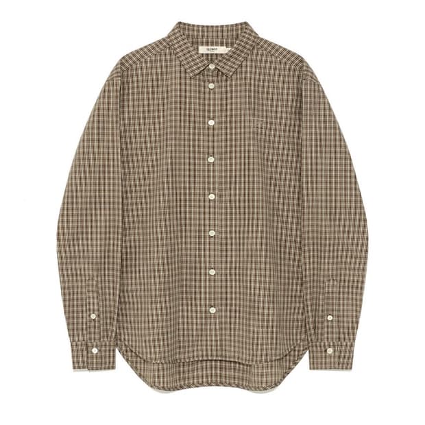 글로니(glowny) 클래식 EMBROIDERED SHIRT 셔츠