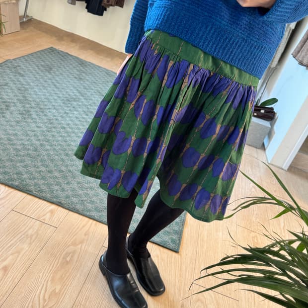 Japanese vintage pattern skirt