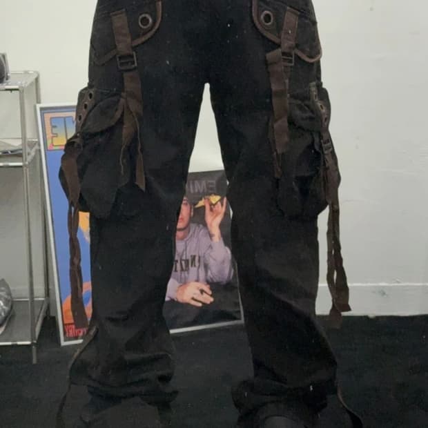 DOHC 데드스탁 아일렛 카고바지