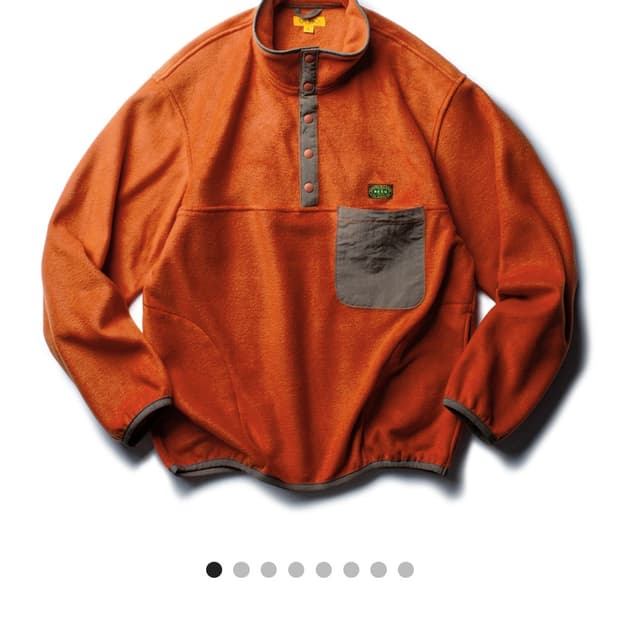 더레스큐 25FW 플리스 후리스 오렌지 XL 새상품 TheResQ