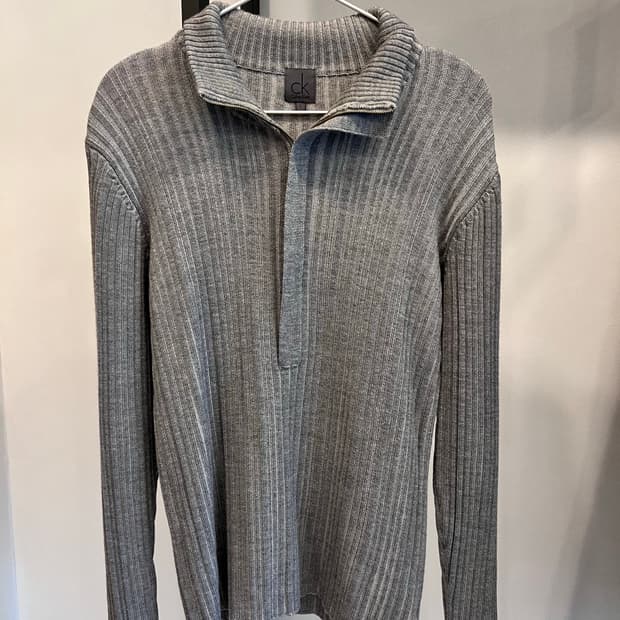 Calvin Klein Grey Knit