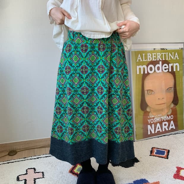 titicaca ethnic skirt