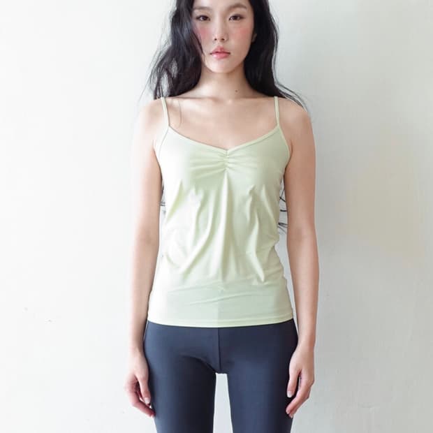 샵페어리 clear sleeveless (lime)