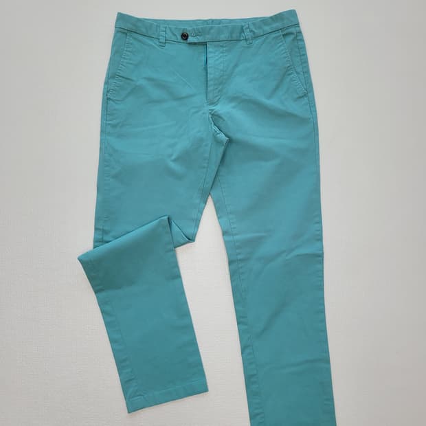 언더우드 UNDERWOOD 남자 면치노 바지 31 민트