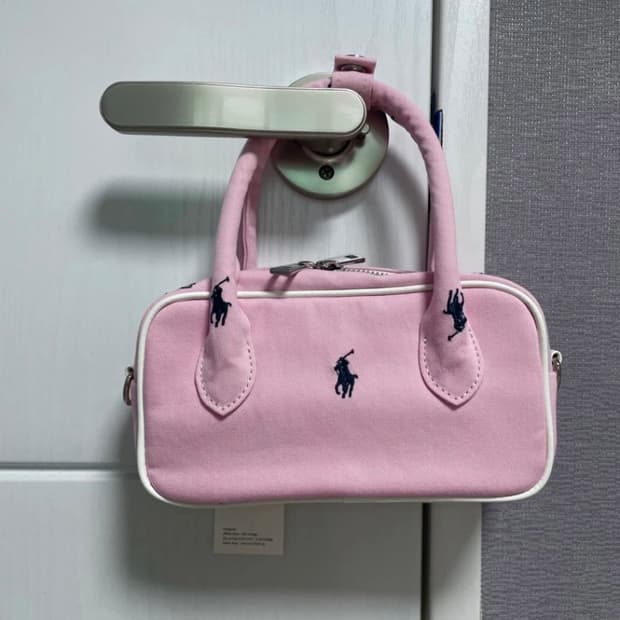 폴로 업사이클링 빈티지 가방