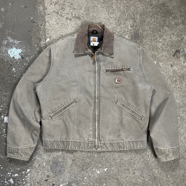 [L] 빈티지 칼하트 디트로이트 자켓 J97 USA 