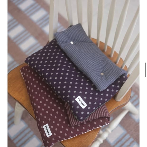 포지타니 도트 노트북 아이패드 파우치 퍼플 M