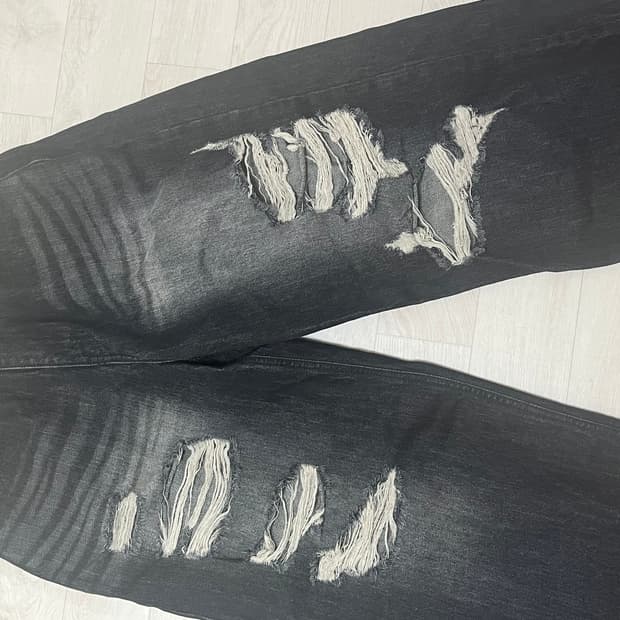 락케이크 카리나 팬츠  Faye Damage Jeans
