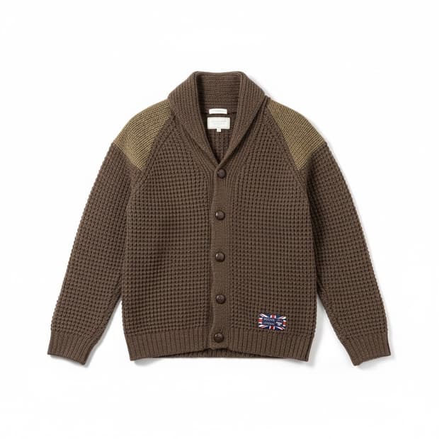 페레그린 니트 가디건 브라운 M