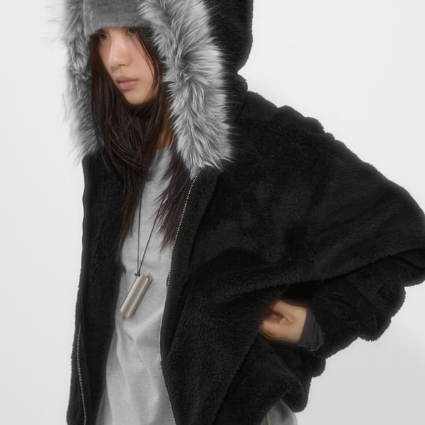 베르크서울 퍼 후드 플리스 집업